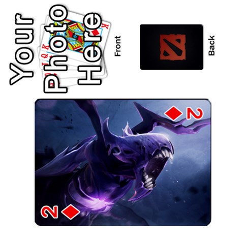 Dota Cards By Tom Front - Diamond2
