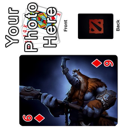 Dota Cards By Tom Front - Diamond6