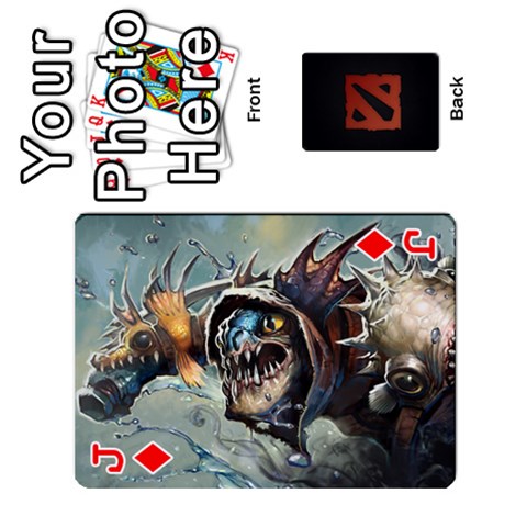 Jack Dota Cards By Tom Front - DiamondJ