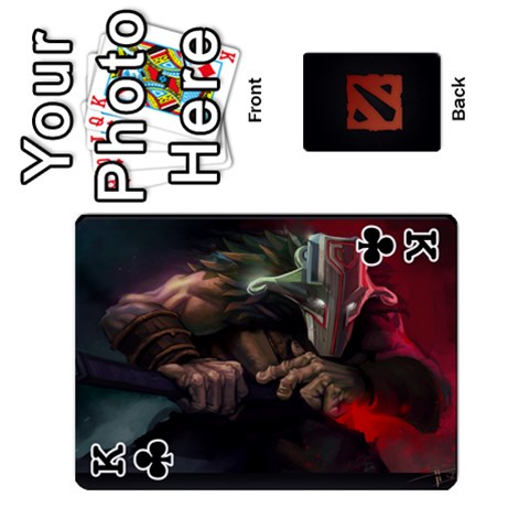 King Dota Cards By Tom Front - ClubK
