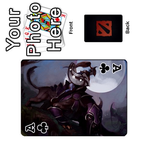 Ace Dota Cards By Tom Front - ClubA