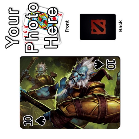 Dota Cards By Tom Front - Spade10