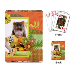 kids, fun, child, play, happy - Playing Cards Single Design (Rectangle)