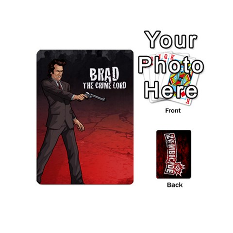 Zombicide Survivor Selector Cards Front - Heart4