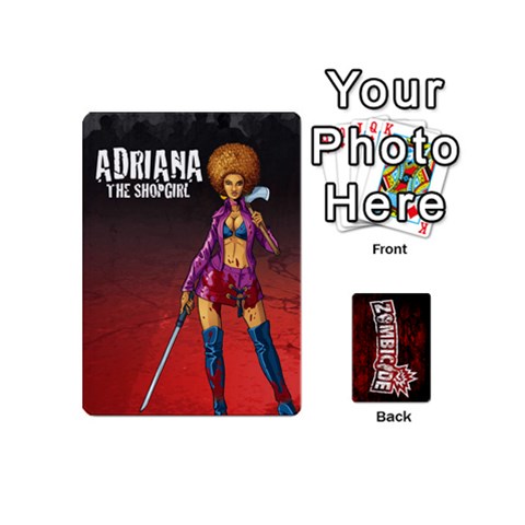 Zombicide Survivor Selector Cards Front - Diamond2