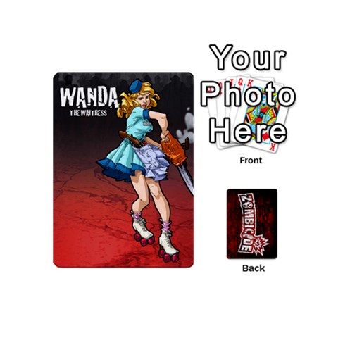 Zombicide Survivor Selector Cards Front - Diamond5