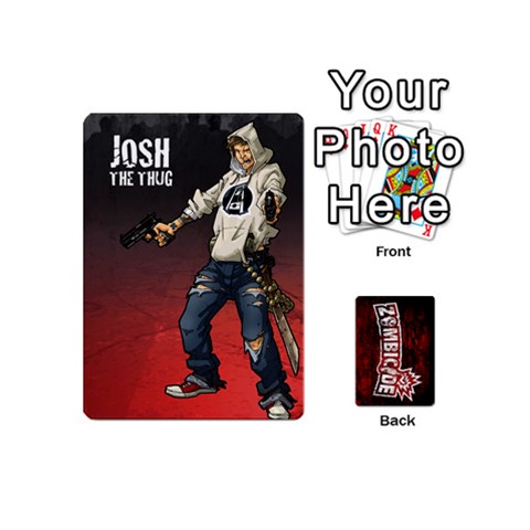 Zombicide Survivor Selector Cards Front - Diamond9