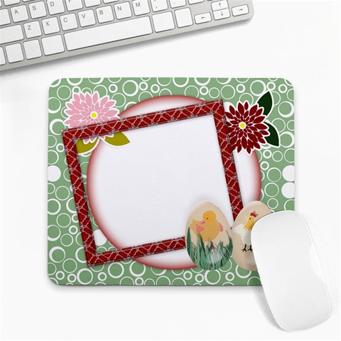 Easter Large Mousepad By Zornitza Front