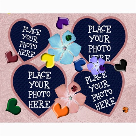 Lady Bug Collage 8x10 By Chere s Creations 10 x8  Print - 5