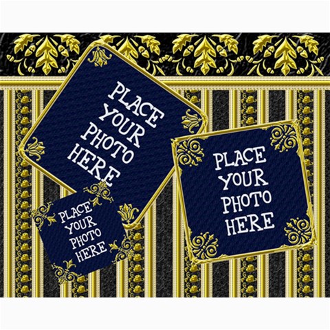 Golden Collage 8x10 By Chere s Creations 10 x8  Print - 1