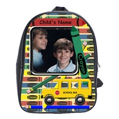 Crayon School Backpack XL - School Bag (XL)