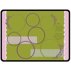 Gift for Mom - XL blanket - Fleece Blanket (Large)