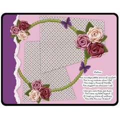 Blanket for mother (4 styles) - Fleece Blanket (Medium) Blanket for mother (4 styles) - Fleece Blanket (Medium)