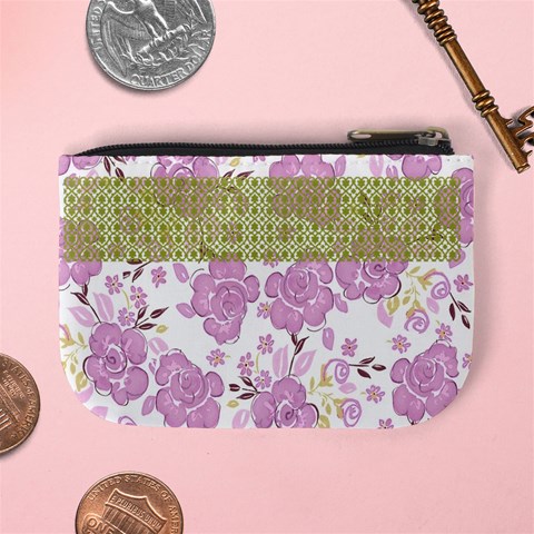Spring Mini Coin Purse By Zornitza Back
