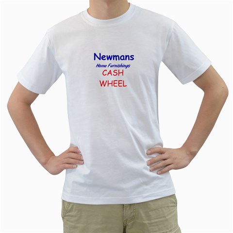 Newmans Tshirts Cash Wheel By Jan Sadler Front