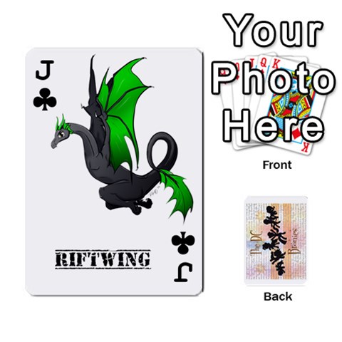 Jack D C  Brony Oc Playing Cards By John H Rhodes Jr Front - ClubJ