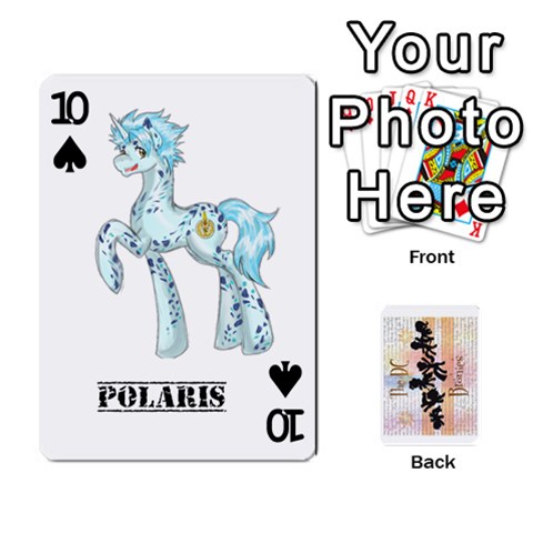 D C  Brony Oc Playing Cards By John H Rhodes Jr Front - Spade10