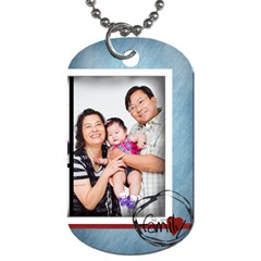 For Grandpa - Dog Tag (One Side)