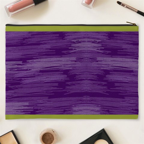 Colorful Spring Xxxl Cosmetic Bag By Zornitza Back