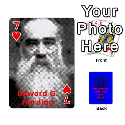 Ancestor Cards W/ Everyone By Darin Kerr Front - Heart7