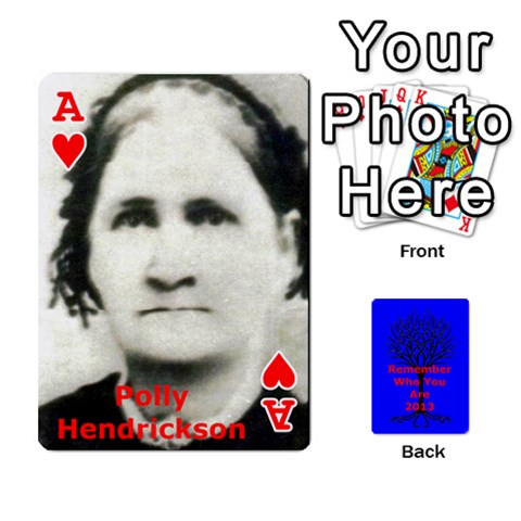 Ace Ancestor Cards W/ Everyone By Darin Kerr Front - HeartA