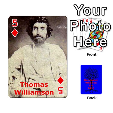 Ancestor Cards W/ Everyone By Darin Kerr Front - Diamond5