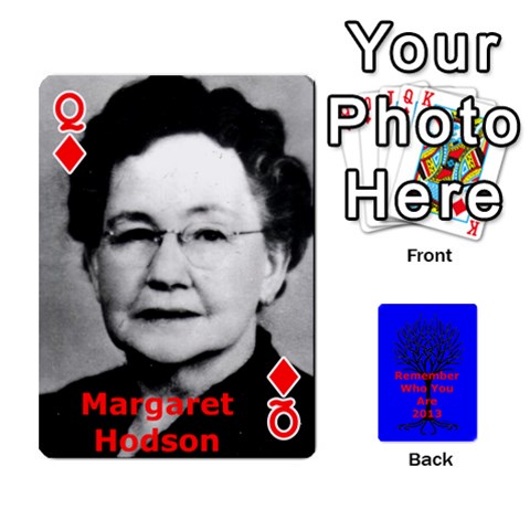 Queen Ancestor Cards W/ Everyone By Darin Kerr Front - DiamondQ