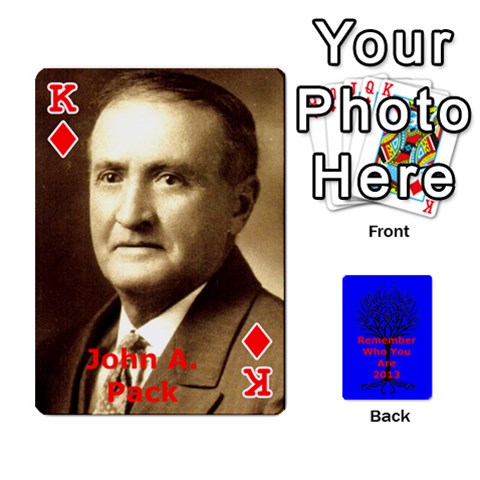 King Ancestor Cards W/ Everyone By Darin Kerr Front - DiamondK