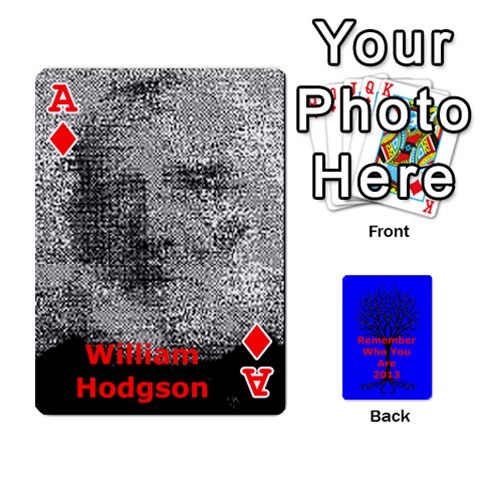 Ace Ancestor Cards W/ Everyone By Darin Kerr Front - DiamondA
