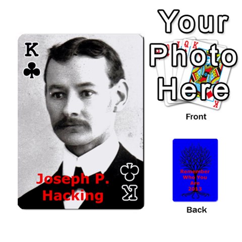 King Ancestor Cards W/ Everyone By Darin Kerr Front - ClubK