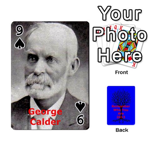 Ancestor Cards W/ Everyone By Darin Kerr Front - Spade9