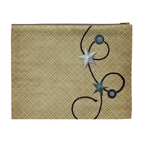 Brothers Xl Cosmetic Bag 1 By Lisa Minor Back