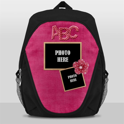 Sweetie Backpack 1 By Lisa Minor Front