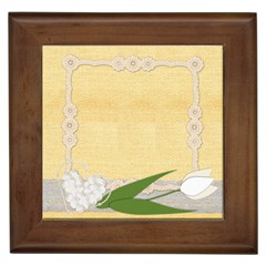 Spring Wedding Framed Tile