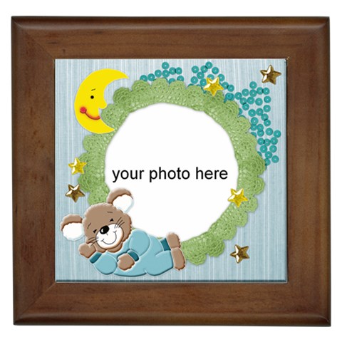 Baby Boy Framed Tile By Zornitza Front