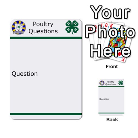Poultry Question Cards By Lmw Front 48