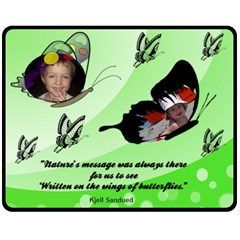 butterfly medium blanket (4 styles) - Fleece Blanket (Medium) butterfly medium blanket (4 styles) - Fleece Blanket (Medium)