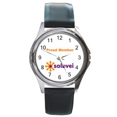 SolaveiMetalWatch - Round Metal Watch