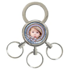 3-Ring Key Chain 