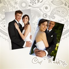 wedding - ScrapBook Page 8  x 8 