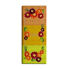 Flowers in Warm colors hand towel