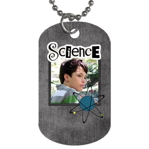 Learn Discover Explore Dog Tag 2 By Lisa Minor Front