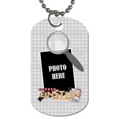 Learn Discover Explore Dog Tag 3 - Dog Tag (One Side)