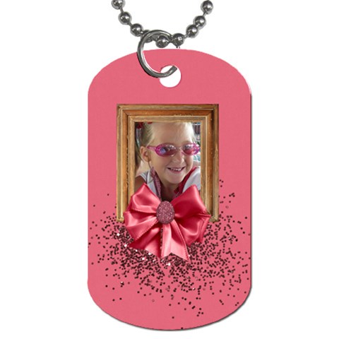 Time For Spring Dog Tag 1 By Lisa Minor Front