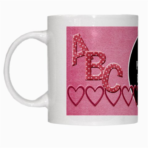 Sweetie Alphabet Mug 1 By Lisa Minor Left