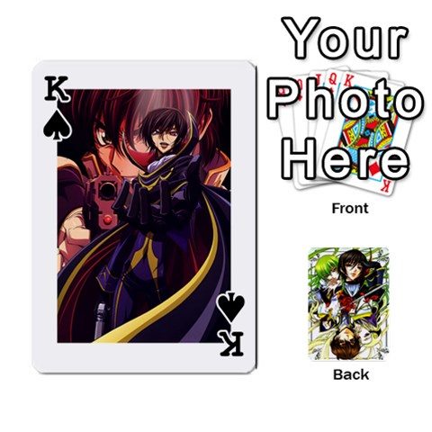 King Code Geass By David Front - SpadeK