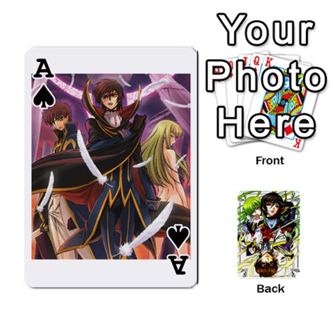 Ace Code Geass By David Front - SpadeA