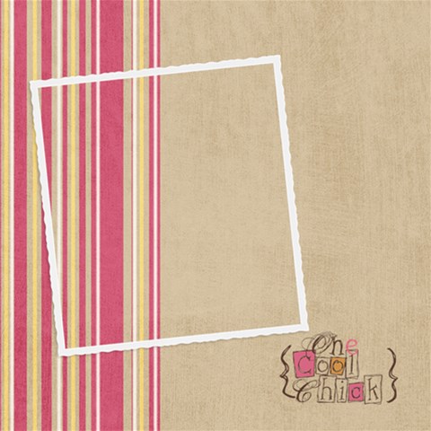 One Cool Chick Page By Marcee Duggar 12 x12  Scrapbook Page - 1