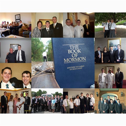 Zak s Mission Collages By Mary 10 x8  Print - 2