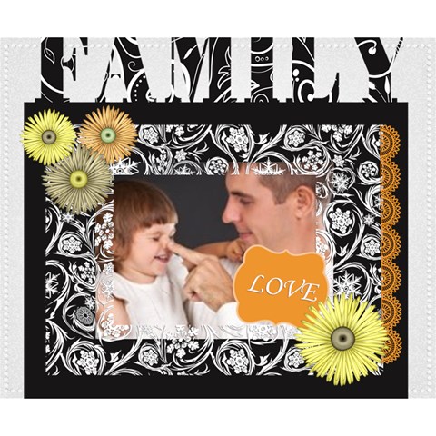 Family By Jo Jo 14  x 11  x 1.5  Stretched Canvas